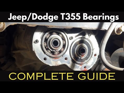 Replacing Input & Countershaft Bearings - Jeep & Dodge T355 Manual Transmission