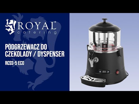 Video - Podgrzewacz do czekolady / dyspenser - 440W - 5 litrów