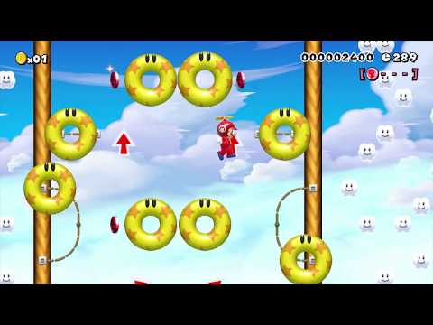The Ascent ⚡️ by Yosef ⚡️ SUPER MARIO MAKER Raw GAMEPLAY