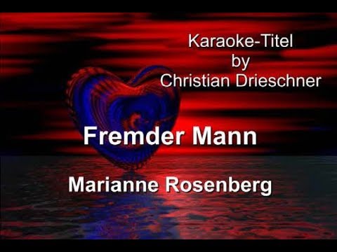 Fremder Mann - Marianne Rosenberg - Karaoke Vers. 1