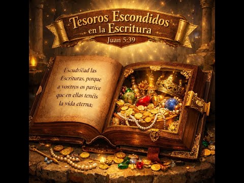tesoros  encondidos en la escritura - san  juan   cap. 5 :39