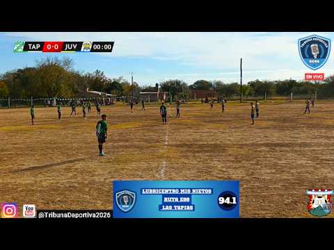 LAS TAPIAS VS JUVENTUD UNIDA - LDF PRIMERA 2 - 8VA FECHA