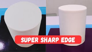 How to Cover a Cake with Fondant AND get SHARP EDGES