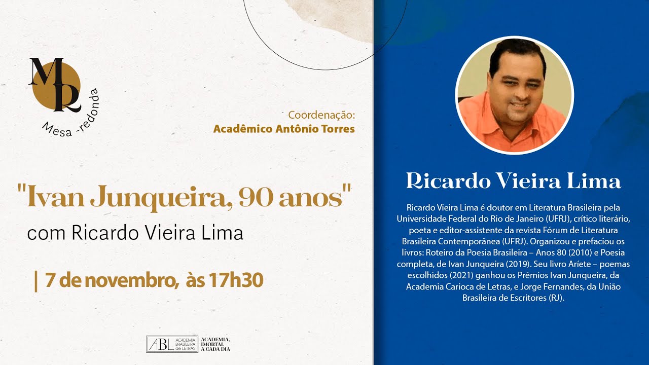 “Ivan Junqueira, 90 anos” (ao vivo)