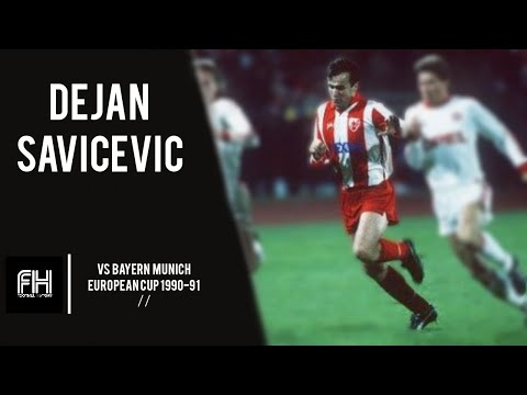 Dejan Savićević ● Skills ● Crvena Zvezda 2-2 Bayern Munich ● European Cup 1990-91