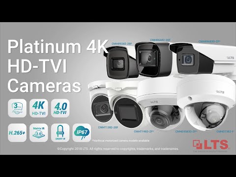 LTS Platinum, 4K Line of LTS Platinum HD-TVI Cameras