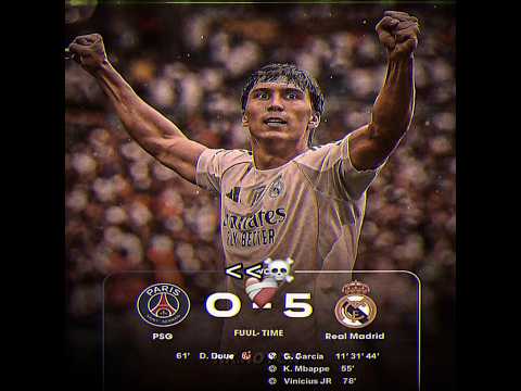 Real Madrid vs Psg semi-final☠️🔥🇪🇸 #football #edit #fyp #viral #trending #shorts #realmadrid #psg