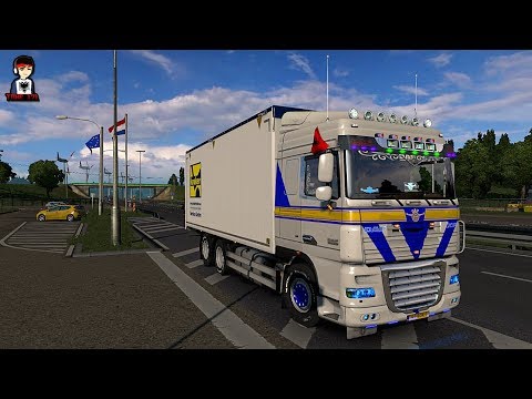 DAF XF 105 by vad&k ETS2 1.36 | PC Mod