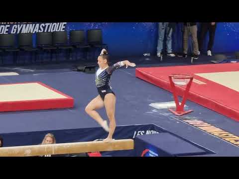 Jennifer Gadirova 🇬🇧 - Beam Final - Paris World Cup 2022