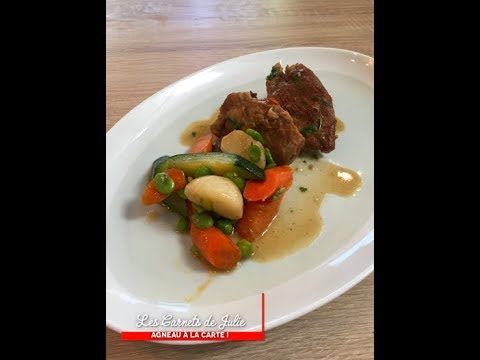 Recette : Navarin d'agneau aux légumes de Julie - Les Carnets de Julie