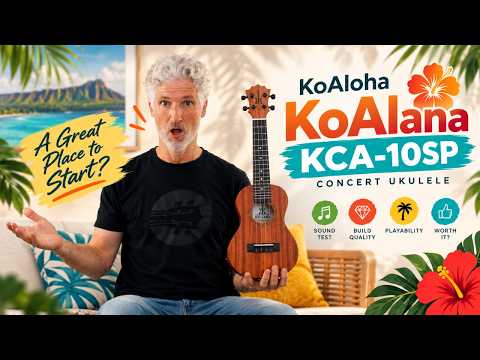KoAloha KoAlana KCA-10SP Sapele Concert Ukulele image 8