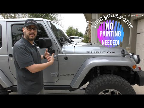 💥The Infamous “Jeep Dent"!😱  Mobile Paintless Dent Repair Kyle TX, Buda TX, Austin TX
