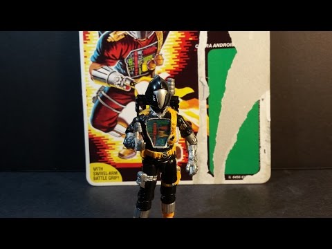 HCC788 Quick shot! 1986 B.A.T.S - vintage G. I. Joe toy! HD