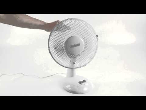 Ventiliatorius Mesko Fan MS 7308, juodas video