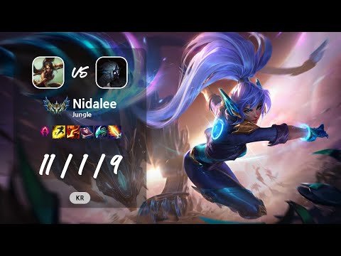 Nidalee Jungle vs Kindred - KR Challenger Patch 13.12