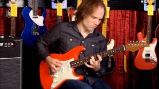 Video thumbnail for Suhr Scott Henderson Spec Demo - Clean/Dirty/All pickups! by Matt's Music Center