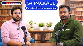 Chetan Gowda placement story — SEC Communication
