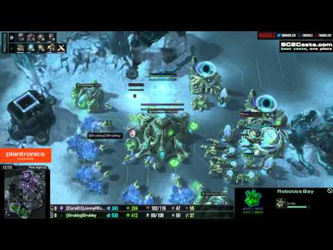 JonnyREcco vs Grubby   ZvP G1