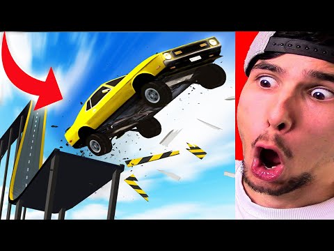 CRASHING CARS AT FULL SPEED IS FUN!!