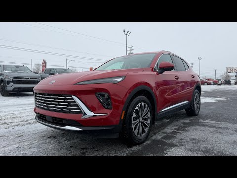 2025 Buick Envision AWD 4dr Preferred in Red for sale at Jack Carter Northstar GM in Cranbrook, BC