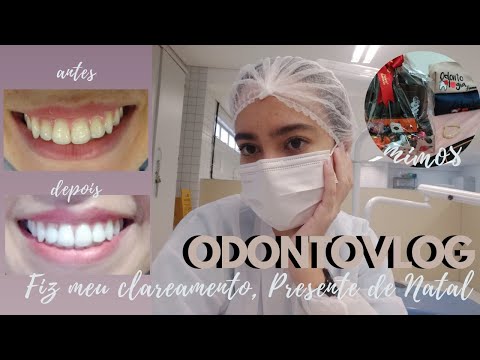 ROTINA DE UMA ESTUDANTE DE ODONTOLOGIA | FIZ MEU CLAREAMENTO, MIMOS DE PACIENTES, PRESENTE DE NATAL.