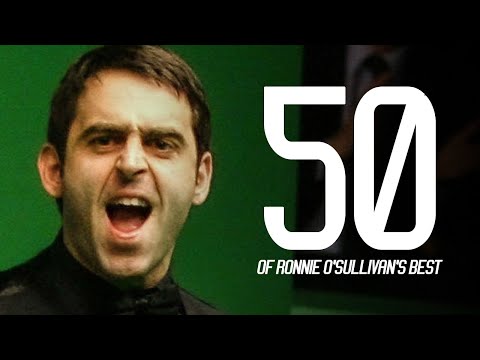 RONNIE O'SULLIVAN: 50 OF HIS GREATEST SHOTS EVER!