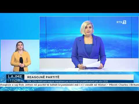Lajme 17:00 31.10.2025