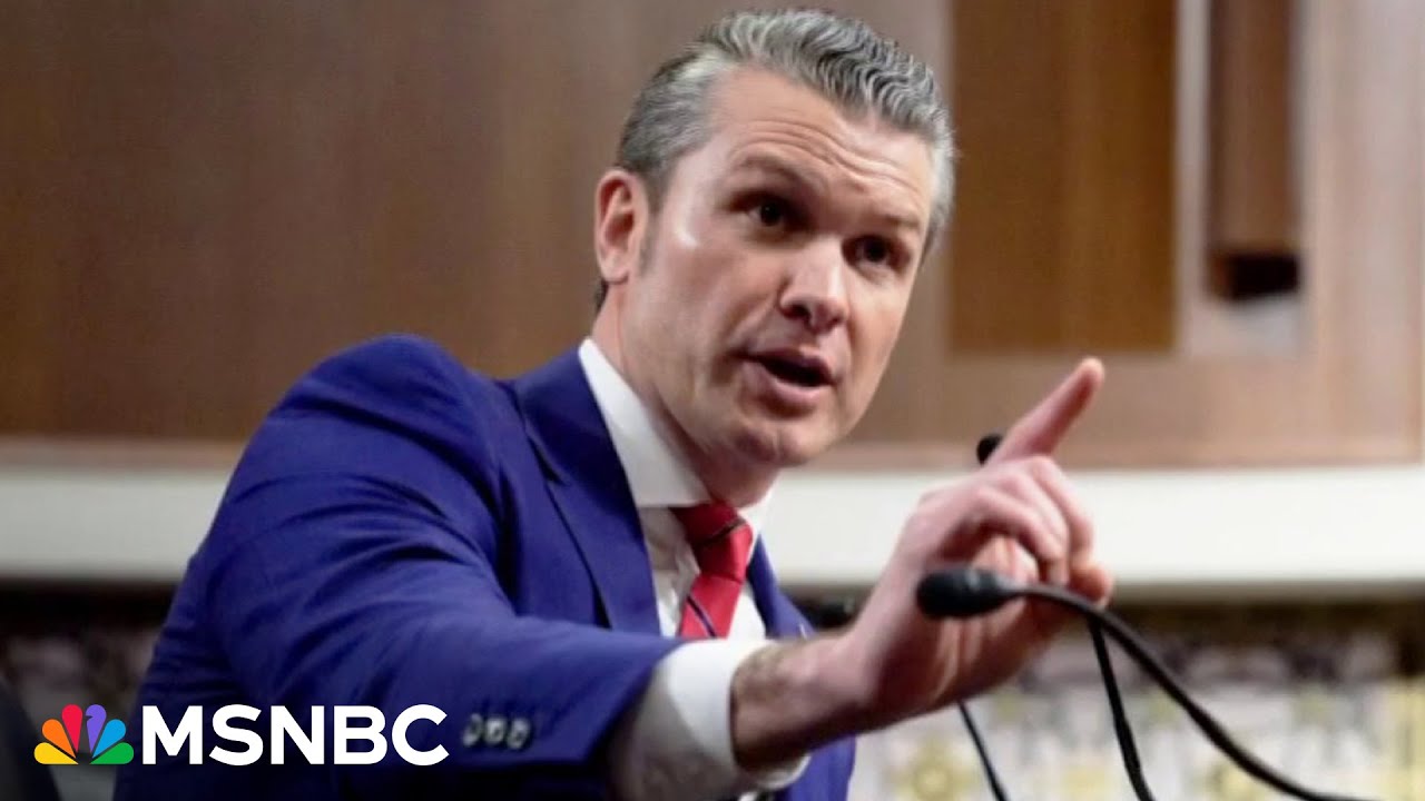 Trump putting in 'entirely incompetent toadies': Senate confirms Hegseth to lead Pentagon