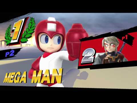 Super Smash Bros. for Wii U (SM4SH) Zaheer (Link/Mario) vs Geno (Megaman)
