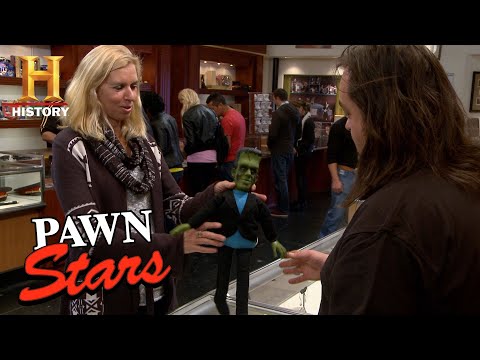 ポーンスター：ハーマン・ミュンスター人形｜歴史 (Pawn Stars: Herman Munster Doll | History)