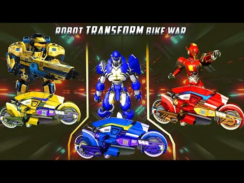 US Robot Bike Transform Shooting Game 21(By Grand Superhero Games) - Android Gameplay