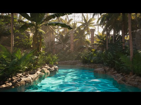 Lazy River Resort | 2 Hours of Tranquil Tropical Ambience