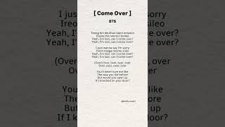 Download lagu COME OVER  |  BTS   #btscomeover #bts #comeover #festa2026 #army #kpop #song #lyrics #viral #new mp3