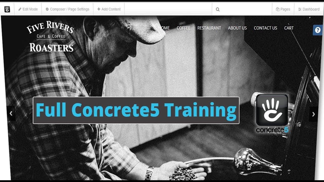 Concrete content management system (CMS) training video for version 5.7 & 5.8 covering how to simply add, edit and delete pages in the powerful Concrete5 CMS. A great tutorial video for beginner and intermediate users of concrete5.