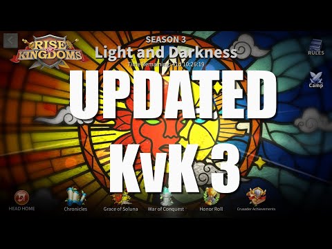 Light vs Darkness UPDATE - If you won LvD and had Ziggurat for end KvK reward you must watch  - RoK
