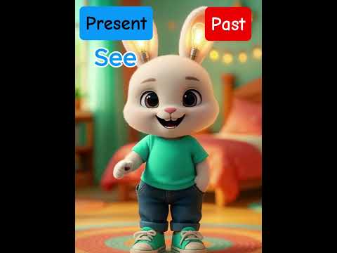 Present → Past Challenge: Grammar Made Fun | Luluna #family #animation #education #funny