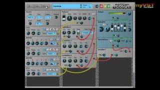 Video thumbnail for Sonigen Modular - Free VST - myVST Demo by myVST