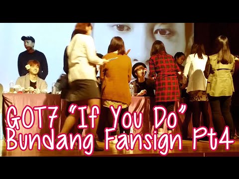 GOT7 Bundang Fansign 4/9 [20151026]