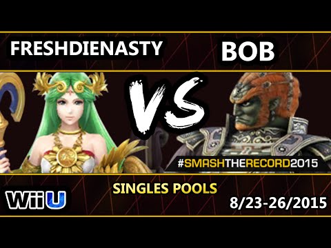 STR2015 - Freshdienasty (Palutena) Vs. Bob (Ganondorf) SSB4 Pools - Smash Wii U - Smash 4
