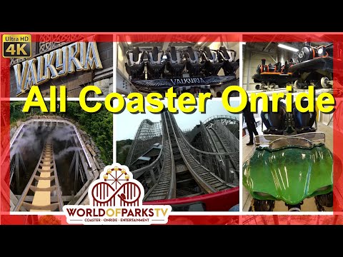 Liseberg all roller coasters 2022 (POV Onride) Liseberg alle Achterbahnen onride - berg och dalbana