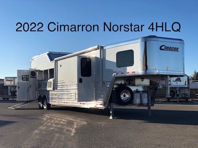 Preview image of 2022 Cimarron Norstar 4 Horse Living Quarters youtube video