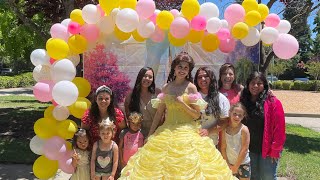 Princess Belle Joins Keaton's for a Royal Tea Party
