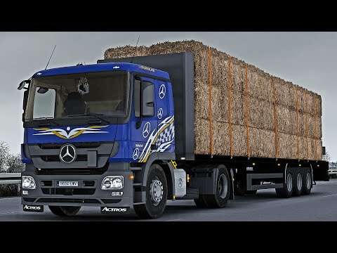 4K | ETS2 1.46 | Promods | Mercedes Actros MP3 | Elbląg 🇵🇱 󠁧󠁢󠁳󠁣 - Poznań 🇵🇱