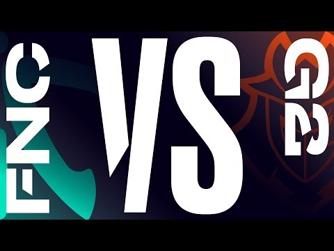 FNC vs. G2 - Week 7 Day 2 | LEC Summer Split | Fnatic vs. G2 Esports (2019)