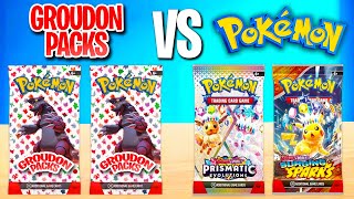Groudon Mystery Packs VS Pokémon Packs (WHO WINS?)