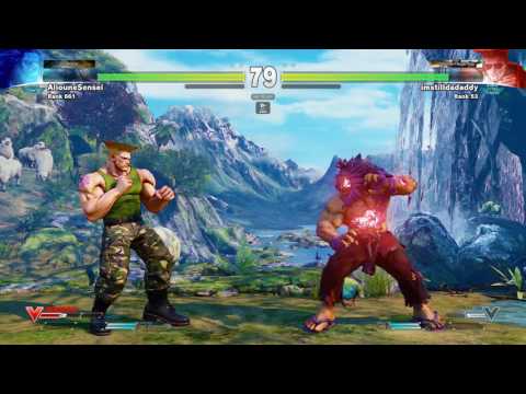 SFV~ Guile (imstilldadaddy) vs. Akuma (AliouneSensei) HD