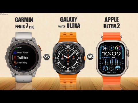 Garmin Fenix 7 Pro vs Galaxy Watch Ultra vs Apple Watch Ultra 2 || Comparison