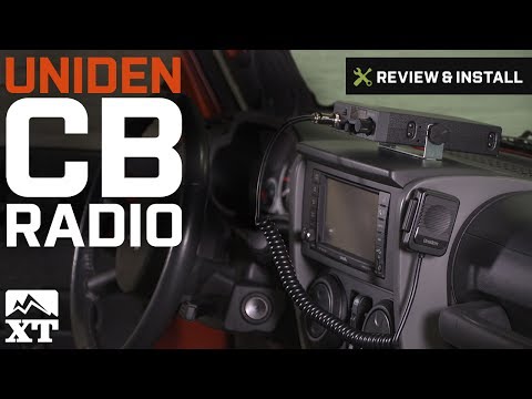 Jeep Wrangler Uniden CB Radio (1987-2017 Wrangler YJ, TJ, JK) Review & Install
