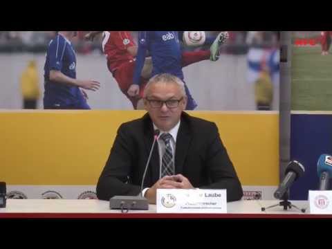 FSA-Pokal 2015, Finale: VFL Halle 96 - Hallescher FC | Pressekonferenz vor dem Spiel