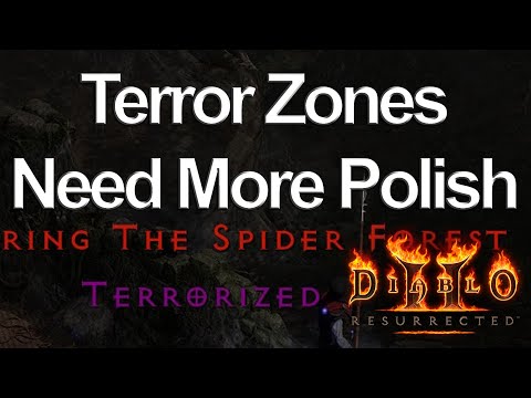 Diablo 2 Resurrected - Terror Zones Need More Polish! Things I Like to See They Add to TZ